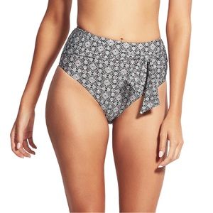 Seafolly by Milea Bohemian Blues High Waist Bikini Bottoms